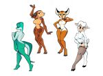  2020 antelope anthro bovid breasts caprine cervid clothing cloven_hooves cross_country_detours curvy_figure eyes_closed featureless_breasts female fur gazelle group herny hi_res hooves hourglass_figure legwear legwear_only lizard mammal merrie_melodies nude reptile rita_skopt scalie sheep simple_background stockings tex_avery the_isle_of_pingo_pongo thigh_highs undressing wacky_wildlife warner_brothers white_background wool_(fur) 