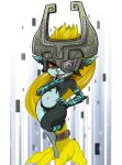  2021 armor breasts centinel303 cunnilingus_gesture fangs featureless_breasts female gesture headgear helmet humanoid midna nintendo red_eyes solo suggestive suggestive_gesture the_legend_of_zelda tongue tongue_out twili twilight_princess video_games yellow_sclera 