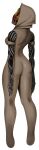 alpha_channel animate_inanimate big_breasts big_butt breasts butt elemental_creature elemental_humanoid facial_markings featureless_feet feet female green_eyes head_markings hi_res hood humanoid living_statue looking_at_viewer looking_back looking_back_at_viewer markings metallic_body mineral_fauna mineral_humanoid rock rock_creature rock_humanoid saltyslice scp-173 scp_foundation sculpture side_boob simple_background solo statue tan_body thick_thighs transparent_background untitled_2004 wide_hips