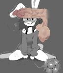 anthro balls blush blush_lines blushing_profusely bodily_fluids clementyne dripping duo excessive_genital_fluids excessive_precum excited eyewear female freckles fur genital_fluids genitals glasses glasses_(clementyne) hair heart_symbol hi_res imminent_sex internal kneeling lagomorph leaking_precum leporid long_hair looking_at_genitalia looking_at_penis male male/female mammal markings ovum ovum_with_heart penis penis_awe penis_on_face precum precum_drip rabbit shaking spots spotted_body spotted_fur sweat sweating_profusely sweaty_balls sweaty_genitalia sweaty_penis thick_penis throbbing trembling uterus vein veiny_penis white_body white_fur worried worried_look