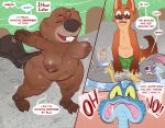 2026 3_panel_comic 3_toes 4_fingers anthro areola beaver bikini black_nose blue_body blue_scales bold_text bouncing_breasts breasts brown_body brown_fur buckteeth canid canine clothed clothed/nude clothed_anthro clothed_female clothed_male clothing colored comic countershade_fur countershade_scales countershading day detailed dialogue digital_drawing_(artwork) digital_media_(artwork) disney electronics english_text eyes_closed eyewear feet female female_anthro female_focus feral fingers fox fur gary_de'snake gesture green_clothing green_eyes green_swimming_trunks green_swimwear grey_body grey_fur group hi_res horrified judy_hopps kaboozey lagomorph leporid linked_speech_bubble male male/female mammal massage mature_anthro mature_female navel nibbles_maplestick nick_wilde nipples nude nude_anthro nude_female oblivious one_fang open_mouth orange_body orange_fur outdoor_nudity outside overweight overweight_anthro overweight_female phone pit_viper plant public public_nudity purple_eyes rabbit red_fox reptile rodent scales scalie shaded smile snake speech_bubble standing stretching sunglasses sunscreen swimming_trunks swimwear teeth teeth_showing text toes tongue tree true_fox two-piece_swimsuit viper walking water waving wearing_sunglasses wet wet_body wet_fur whiskers yellow_bikini yellow_clothing yellow_sclera yellow_swimwear zootopia