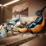 1:1 3d_(artwork) 4k absurd_res animal_genitalia animal_penis anthro anthro_on_anthro balls biped black_body black_boots black_clothing black_footwear black_fur black_shoes blender_(artwork) blender_cycles_(artwork) blue_body blue_fur blue_penis bodily_fluids boots bottomwear btasnipez canid canine canine_genitalia canine_penis canis chair claws clothed clothing cum cum_dripping_from_penis cum_on_penis depth_of_field digital_media_(artwork) dominant dragonplayer dragonplayer_(character) duo erection feet foot_fetish foot_in_mouth foot_play footrest footwear fox fur furniture genital_fluids genitals gloves goth_boots grey_body grey_fur hair hand_on_penis handwear hi_res hindpaw hybrid inside jacket jex kneeling kneeling_on_ground knot leather leather_boots leather_chair leather_clothing leather_footwear legwear licking licking_boots licking_shoe living_room male male/male mammal masturbation multicolored_body nude on_chair on_ground open_mouth orgasm pants paws penis reflection rexouium sex shoe_in_mouth shoes shoes_on sitting sitting_on_chair slim slim_anthro slim_male slim_sub smile submissive submissive_male tail tongue tongue_out topwear torture white_body white_fur