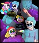 anal anal_orgasm anal_penetration balls blue_ectobody bodily_fluids bone clothing cowgirl_position cum cum_in_ass cum_inside duo ecto_hair ectoass ectobody ectopenis ectoplasm ejaculation eyewear finger_gun fresh_sans from_front_position genital_fluids genitals gesture greaser_sans hand_gesture hands-free hat headgear headwear humanoid leaking_cum leaking_precum leg_grab male male/male muscular muscular_male on_bottom on_top orgasm parasite penetration penile penile_penetration penis precum purple_ectobody riding sans_(undertale) sex skeleton sunglasses thigh_grab undertale_(series) wouldn't_mind wouldntmind19