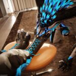 1:1 3d_(artwork) 4k absurd_res animal_genitalia animal_penis anthro anthro_on_anthro balls biped black_body black_boots black_clothing black_footwear black_fur black_shoes blender_(artwork) blender_cycles_(artwork) blue_body blue_fur blue_penis bodily_fluids boots bottomwear btasnipez canid canine canine_genitalia canine_penis canis chair claws clothed clothing cum cum_dripping_from_penis cum_on_penis depth_of_field digital_media_(artwork) dominant dragonplayer dragonplayer_(character) duo erection feet foot_fetish foot_in_mouth foot_play footrest footwear fox fur furniture genital_fluids genitals gloves goth_boots grey_body grey_fur hair hand_on_penis handwear hi_res hindpaw hybrid inside jacket jex kneeling kneeling_on_ground knot leather leather_boots leather_chair leather_clothing leather_footwear legwear licking licking_boots licking_shoe living_room male male/male mammal masturbation multicolored_body nude on_chair on_ground open_mouth orgasm pants paws penis reflection rexouium sex shoe_in_mouth shoes shoes_on sitting sitting_on_chair slim slim_anthro slim_male slim_sub smile submissive submissive_male tail tongue tongue_out topwear torture white_body white_fur