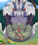 2026 absurd_res accessory anal anal_penetration anthro anthro_on_anthro anthro_penetrated anthro_penetrating anthro_penetrating_anthro anus arched_back arm_pull armpit_hair arms_held ass_up bandage bandaged_tail barazoku bear belly biceps big_butt big_dom_small_sub big_muscles big_nipples big_pecs big_penis black_body black_fur blue_body blue_fur blush blush_lines bodily_fluids body_hair braided_hair bubble_butt butt caught cum cum_in_ass cum_inside cum_splatter deltoids dialogue_in_description discarded_weapon dominant dominant_anthro dominant_male duo ejaculation embarrassed erection eyewear eyewear_only faceless_character faceless_male from_behind_position fur fur_markings genital_fluids genitals glistening glistening_body glistening_butt goggles goggles_only grass green_body green_fur hair hair_accessory hi_res humanoid_genitalia humanoid_penis kneeling larger_male league_of_legends looking_pleasured looking_up lying male male/male male_penetrated male_penetrating male_penetrating_male mammal manly markings motion_lines murid murine muscular muscular_anthro muscular_arms muscular_male muscular_top navel nipples notched_ear nude okrizo831 on_front one_eye_half-closed open_mouth orgasm pecs penetration penile penile_penetration penis penis_in_ass plant polar_bear predator/prey predator_dom_prey_sub predator_penetrating predator_penetrating_prey prey_penetrated prison_guard_position rat rat_tail red_eyes riot_games rodent sex sharp_teeth signature size_difference sky smaller_male smaller_penetrated smile submissive submissive_anthro submissive_male submissive_prey sweat sweatdrop tail tail_wraps tall_grass teeth tencent tongue tongue_out tree triceps twitch_(lol) ursine volibear weapon whiskers white_body white_fur wide_eyed wraps yellow_teeth