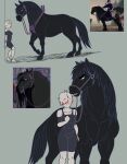 absurd_res bestiality cajuzinho02 disney duo equid equine faceless_character faceless_female female female_on_feral feral hi_res hooves horse human human_on_feral interspecies male male/female mammal mane size_difference snowball_(the_hunchback_of_notre_dame) the_hunchback_of_notre_dame_(1996)