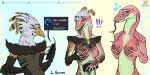 2026 5_fingers absurd_res accipitrid accipitriform anthro aquil_(aquiliqex) aquilinae areola_expansion arm_tuft avian beak belly belly_tuft bird black_body black_feathers black_stripes blotchy_areola blue_eyes breast_growth breasts brown_belly brown_body brown_feathers brown_nipples brows cellphone chat_message cheek_tuft chest_tuft claws crowned_eagle dated digital_media_(artwork) discord_(app) eagle earhole electronics english_text exclamation_point expansion eye_color_transformation facial_markings facial_tuft feather_tuft feathered_crest feathered_wings feathers female female_anthro fingers forked_tongue gender_transformation gradient_background green_belly green_body green_neck green_palms green_scales growth half-length_portrait hand_on_own_breast hands_on_own_breasts head_crest head_markings head_tuft heart_symbol hi_res holding_cellphone holding_object holding_phone holding_smartphone hooked_beak jagged_beak lizard long_claws long_tongue looking_at_breasts looking_at_object looking_at_own_breasts looking_at_phone looking_at_self looking_down looking_down_at_self male male_anthro markings medium_breasts message_box monitor_lizard mtf_transformation neck_tuft nipple_expansion nipples non-mammal_breasts non-mammal_nipples nude nude_anthro nude_female nude_male open_mouth phone pink_body pink_claws pink_nipples pink_scales portrait purple_eyes purple_mouth purple_tongue red_eyes reptile ridged_mouth scale_growth scales scalie scutes sequence sharp_teeth shocked shoulder_tuft signature simple_background small_breasts smartphone smile smirk smug snout snout_growth solo species_transformation speckled speckled_body speckled_scales speckles striped_face striped_feathers stripes talon_hands teeth text three_frame_sequence tongue tongue_out transformation transformation_sequence tuft white_body white_crest white_feathers white_head white_neck white_sclera winged_arms wings xen_(xenthetechnomorph) xenthetechnomorph yellow_beak yellow_body yellow_claws yellow_crest yellow_feathers yellow_scutes yellow_talons