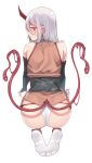  horns japanese_clothes jjune pantsu tentacles 