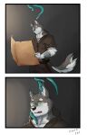  absurd_res anthro canid canine canis clothed clothing comic comic_page domestic_dog draining dungeon ear_penetration hi_res husky hypnosis kento267 male mammal mind_control mindfuck nordic_sled_dog penetration sex solo spitz tentacles 