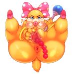  anus blue_eyes breasts female genitals koopaling mario_bros matospectoru nintendo pussy scalie solo vaginal video_games wendy_o._koopa 