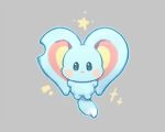 0olqplo0 5:4 alien ambiguous_gender big_ears biped bipedal_feral blue_eyes blush blush_stickers chinchilla chinchillid digital_drawing_(artwork) digital_media_(artwork) dipstick_tail elfilin feral fluffy fluffy_tail front_view full-length_portrait fur grey_back kirby_(series) kirby_and_the_forgotten_land looking_at_viewer male_(lore) mammal markings mouthless nintendo notched_ear portrait rodent semi-anthro solo sparkles starling_(kirby) tail tail_markings teal_body teal_fur