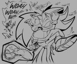 2023 andromorph andromorph/male andromorph_penetrated anthro blush chest_grab clenched_teeth digital_drawing_(artwork) digital_media_(artwork) duo egg egg_in_uterus english_text eulipotyphlan eyes_closed genitals hand_on_head heart_symbol hedgehog hi_res intersex intersex/male intersex_penetrated knot knotted_penis knotting male male_penetrating male_penetrating_andromorph male_penetrating_intersex mammal open_mouth oviposition ovipositor_penis penetration penile penile_penetration penis penis_in_vagina raised_leg sega sex shaddycatz shadow_the_hedgehog sonic_the_hedgehog sonic_the_hedgehog_(series) stand_and_carry_position standing standing_sex teeth text vaginal vaginal_knotting vaginal_penetration