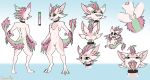 3_fingers 3_toes 4_ears anthro avali avian biped claws digital_media_(artwork) feathered_wings feathers feet female female_anthro fingers fluffy fluffy_tail fur headshot_portrait hi_res looking_at_viewer mammal model_sheet mouth_shot multi_ear nude open_mouth paws piercing portrait simple_background smile solo standing superplus tail tail_tuft teeth toes tongue tongue_out tongue_piercing tuft white_body white_fur winged_arms wings
