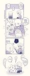  2boys absurdres arrow_(symbol) bald battery_indicator blanket blush book cable chibi cyborg drawstring earrings electric_plug eye_contact genos heart highres holding holding_book hood hood_down hoodie ie_(nyj1815) jewelry knees_up korean_text looking_at_another male_focus multiple_boys one-punch_man open_book pants parted_lips profile saitama_(one-punch_man) shirt sitting sleeveless sleeveless_shirt socks stud_earrings translation_request trembling 