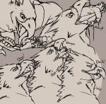  2019 5_fingers accipitrid accipitriform ambiguous_gender ambiguous_pred aniki_faux_(character) anthro anthro_pred anthro_prey avian beak belly big_belly bird bodily_fluids canid canine claws digital_media_(artwork) drooling duo eagle finger_claws fingers fox grey_background greyscale hi_res licking macro male male_prey mammal micro monochrome moobs multiple_scenes narrowed_eyes neck_bulge nipples nude onomatopoeia open_beak open_mouth oral_vore overweight overweight_anthro overweight_male saliva scuted_arms simple_background size_difference sketch soft_vore sound_effects spikesdasnowfox swallowing text tongue tongue_out vore 