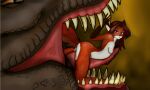 anthro dragon female feral hi_res imminent_vore keidran knotalot laura_(twokinds) male mythological_creature mythological_scalie mythology peril scalie twokinds vore