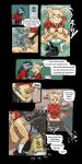absurd_res anthro bathroom bodily_fluids bottomless bottomless_anthro bottomwear bottomwear_around_one_leg bottomwear_down bottomwear_pull bra bra_down canid canine canis caught caught_in_the_act caught_masturbating clothed clothing clothing_around_one_leg clothing_lift clothing_pull colored comic darkened_genitalia darkened_penis dialogue domestic_dog dominant dominant_female duo eyebrow_piercing facial_piercing fast_food fast_food_employee fast_food_uniform female food footwear foreskin furniture genital_fluids genitals grey_body gynomorph hands_behind_back hi_res hieronymusjohnson intersex intersex/female leaking_precum mammal masturbation moan naughty_face nipple_outline offscreen_character offscreen_male onomatopoeia open_mouth out_of_order panties panties_down pants pants_around_ankles pants_around_one_leg pants_down pants_pull partially_clothed pee_on_floor peeing peeing_on_another peeing_on_furniture peeing_while_erect penis piercing precum precum_on_ground precum_on_hand precum_string public_masturbation public_restroom puppy_pad restroom_stall saliva saliva_string shirt shirt_lift sitting sitting_on_toilet socks sound_effects spiral spiral_eyes spread_legs spreading steam steamy_breath stray_pubes submissive submissive_gynomorph submissive_intersex text throbbing throbbing_penis toilet tongue tongue_out topwear underwear underwear_down unretracted_foreskin urine watersports wet_floor_sign whispering_in_ear wolf yellow_body