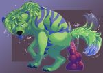  anal anal_masturbation anal_penetration animal_genitalia animal_penis bodily_fluids breath canid canine canine_genitalia canine_penis canis dildo domestic_dog dripping erection eye_roll felid feral feralfather fluffy genital_fluids genitals humping hybrid lion male mammal mane masturbation pantherine panting penetration penis precum precum_drip riding_dildo sex_toy solo tail tail_motion tailwag tongue tongue_out 