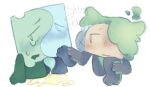  animate_inanimate battle_for_dream_island bodily_fluids book_(bfdi) colored colored_sketch crying digital_drawing_(artwork) digital_media_(artwork) duo embarrassed female female/female genital_fluids hand_on_hand pee_on_floor peeing puddle sherrypaws simple_background sketch smug_face smug_grin taco_(bfdi) tears urine urine_pool white_background 