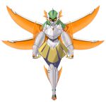  absurd_res arm_blade armor big_hands biped blade bottomwear breasts clothing digital_eyes female future_pokemon gauntlets generation_9_pokemon gloves green_hair grey_body hair handwear hi_res highlights_(coloring) humanoid iron_valiant looking_at_viewer machine mask medium_breasts melee_weapon nintendo not_furry orange_highlights paradox_pokemon pigtails pokemon pokemon_(species) skirt solo spread_wings thick_thighs variant visor vtxnuki_(txnuki) warpina_(nickzilla) weapon wearing_mask wings 
