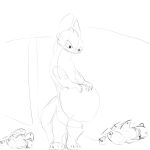  anthro belly dragon drakonseek dreamworks european_mythology feeding fury_(httyd) hi_res how_to_train_your_dragon male male/male mythological_creature mythological_scalie mythology night_fury scalie sketch solo toothless vore western_dragon 