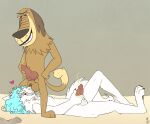  anthro ball_sniffing balls brown_body brown_fur canid canine canis domestic_dog dukey duo erection fuf fur genitals hi_res knot male male/male mammal musk penis raaf_helder_(character) sniffing tan_body tan_fur white_body white_fur wolf 