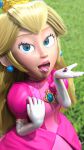  1boy 1girl 3d giant giantess highres mario mario_(series) non-web_source off-topic princess_peach vore 