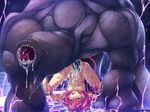  1girl blue_eyes breasts bruised censored cum cum_covered cum_in_pussy cum_inside demon demon_girl excessive_cum fangs female forced fucked_silly game_cg hair human interspecies leech lying male mammal maou_no_musume_wa_chou_namaiki_!! messy monster nightmare_fuel nipples not_furry on_back open_mouth penetration penis pink_hair pussy rape rapeopotamus relic sex size_difference spade_tail spread_legs spreading succubus unknown_artist upside_down vaginal what 