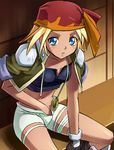  blonde_hair gaiking gaiking:_legend_of_daikuu_maryuu hand_in_panties haruyama_kazunori panties puria_richardson solo underwear 