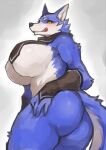  absurd_res anthro armwear big_breasts big_butt black_sclera blush breasts butt canid canine canis canyne capcom clothed clothing female fur hi_res huge_breasts kemono licking licking_lips looking_at_viewer mammal monster_hunter monster_hunter_rise palamute partially_clothed ranaecho solo thick_thighs tongue tongue_out video_games yellow_eyes 