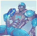  2021 5_fingers after_masturbation after_orgasm american_football arm_support armor ball bent_arm blue_body blue_eyes blue_glans bodily_fluids cleatus_the_fox_sports_robot cum cum_in_sex_toy cum_on_object cum_on_penis cum_on_sex_toy cum_string digital_media_(artwork) featureless_crotch featureless_eyes fingers football_(ball) football_helmet football_player fox_sports genital_fluids genitals glans glowing glowing_eyes grey_body grey_face grey_hands headgear helmet hi_res holding_object holding_sex_toy humanoid improvised_sex_toy leaning_on_elbow logo logo_parody looking_at_genitalia looking_at_object machine male mascot metal_penis mouthless multicolored_body narrowed_eyes number penis relaxing robot robot_humanoid robot_joints robot_penis robotic_arm robotic_body robotic_leg robotic_legs robotic_limb robotic_penis screen screen_face sex_toy signature simple_background sitting solo solo_focus sport spread_legs spreading stripes vhkansfweer vhkansfweer2 white_stripes 
