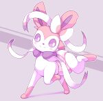  absurd_res ambiguous_gender blush bow diaper diver_(artist) eeveelution feral hi_res nintendo paws pillow pok&eacute;mon pok&eacute;mon_(species) raised_leg raised_paw ribbons smile solo standing sylveon video_games 