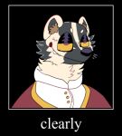  american_badger anonymous_artist anthro badger clothed clothing danny_(reeses) low_res male mammal meme mustelid musteline shitpost solo 