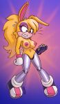  anthro archie_comics blush bodily_fluids breasts bunnie_rabbot cybernetics cyborg female genitals lagomorph leporid machine mammal nipples nude pussy rabbit solo sonic_the_hedgehog_(archie) sonic_the_hedgehog_(comics) sonic_the_hedgehog_(series) surprise sweat sweatdrop zaboom 