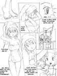  cody_hida comic digimon kari_kamiya nancy_takaishi prophet tk_takaishi yolei_inoue 