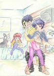  akane_tendo kuroshiro ranma_1/2 ryoga_hibiki yoiko_hibiki 