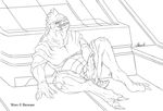  athus krogan male mass_effect masturbation penis solo urdnot_wrex wrex 