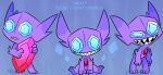  ambiguous_gender diamond_(gem) gem humanoid nintendo pok&eacute;mon pok&eacute;mon_(species) sableye smile solo toony vdru7 video_games 