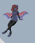  5_fingers anthro areola armwear bat_ears bat_pony bat_wings black_clothing black_legwear black_stockings breasts cel_shading clothed clothing colored_nails cute_fangs edit equid equine extantname_(artist) fan_character female fingers genitals hi_res hooves legwear lingerie looking_at_viewer mammal membrane_(anatomy) membranous_wings my_little_pony nails navel nipples pupils pussy shaded simple_background slit_pupils solo stockings topless wings yellow_sclera 