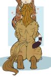  &lt;3 2021 anthro big_breasts big_butt blonde_hair bodily_fluids breasts brown_body brown_fur butt curvy_figure deep_throat driiadi duo felid feline fellatio female female_penetrated fluffy fluffy_tail fur fur_pattern gagging gnoll hair hand_on_head head_grab hi_res huge_breasts hyaenid implied_oral kneeling leo_pardalis leopardus male male/female male_penetrating male_penetrating_female mammal mane nude ocelot oral penetration penile rear_view ria_(gnoll) sex sound_effects spots sweat tail_curl thick_thighs voluptuous wide_hips 