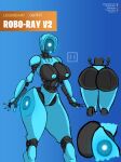  breasts epic_games female fortnite genitals humanoid machine nude pinup pose pussy ray_(fortnite) robot robot_humanoid solo the_boi_in_box video_games 