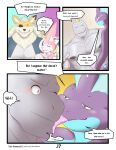  abs absurd_res arcanine barazoku blush bodily_fluids clothed clothing comic cum cum_on_face dialogue eeveelution embarrassed english_text face_lick fully_clothed genital_fluids group hi_res jax_(mels_monster) licking long_tongue low_key_toxtricity machoke male male/male mels_monster_(artist) muscular muscular_male nintendo nipples nude owen_(mels_monster) pecs pok&eacute;mon pok&eacute;mon_(species) size_difference small_dom_big_sub sylveon text tongue tongue_out toxtricity video_games 