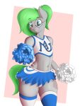  2021 3:4 abs absurd_res anthro booponies bulge butt cheerleader cheerleader_outfit clothed clothing conditional_dnp crossdressing digital_media_(artwork) equid equine eyewear femboy glasses hasbro hi_res legwear male mammal my_little_pony panties pom_poms short_tail smile solo standing tail text text_on_clothing text_on_topwear thigh_highs topwear trivial_pursuit_(oc) underwear 