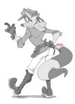  anthro looking_back male mammal procyonid raccoon sly_cooper sly_cooper_(series) smug solo sony_corporation sony_interactive_entertainment sucker_punch_productions video_games zkaijuraptor 