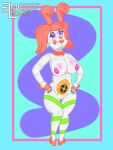  animatronic baby_(fnafsl) big_breasts breasts bunny_costume clothing costume elmejorlecheroart female five_nights_at_freddy&#039;s genitals hair humanoid machine nude pinup playboy_bunny pose purple_eyes pussy red_hair robot robot_humanoid sister_location solo video_games white_body white_skin 