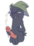  &lt;3 &lt;3_eyes anthro balls blush caprine crybleat cum deltarune fur goat hyper hyper_penis invalid_tag long_ears male mammal masturbation nipples nude penis ralsei solo undertale video_games 