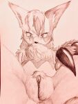  blush bodily_fluids butt chest_tuft claws clitoral_hood clitoris female feral fur genital_fluids genitals hi_res inner_ear_fluff isodoma nintendo pok&eacute;mon pok&eacute;mon_(species) pubes pussy pussy_juice solo stripes tuft video_games zangoose zenna_(isodoma) 