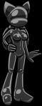  anthro chiropteran clothing faceless female full_body_suit hi_res mammal rouge_the_bat rubber rubber_suit shennanigma solo sonic_the_hedgehog_(series) 