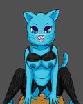  absurd_res anthro cartoon_network duo female hi_res nicole_watterson simple_background six343 sketch the_amazing_world_of_gumball 