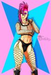  clothed clothing crossdressing dangerous digital_media_(artwork) dracokaito dracokaitonsfw girly halfbody hi_res human humanoid lingerie male mammal mystery pink scar solo thesnake 